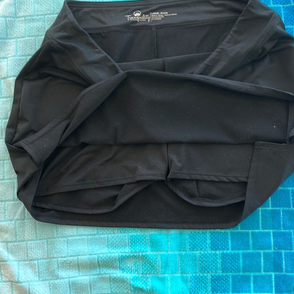 Causal black skort - Picture 3 of 5